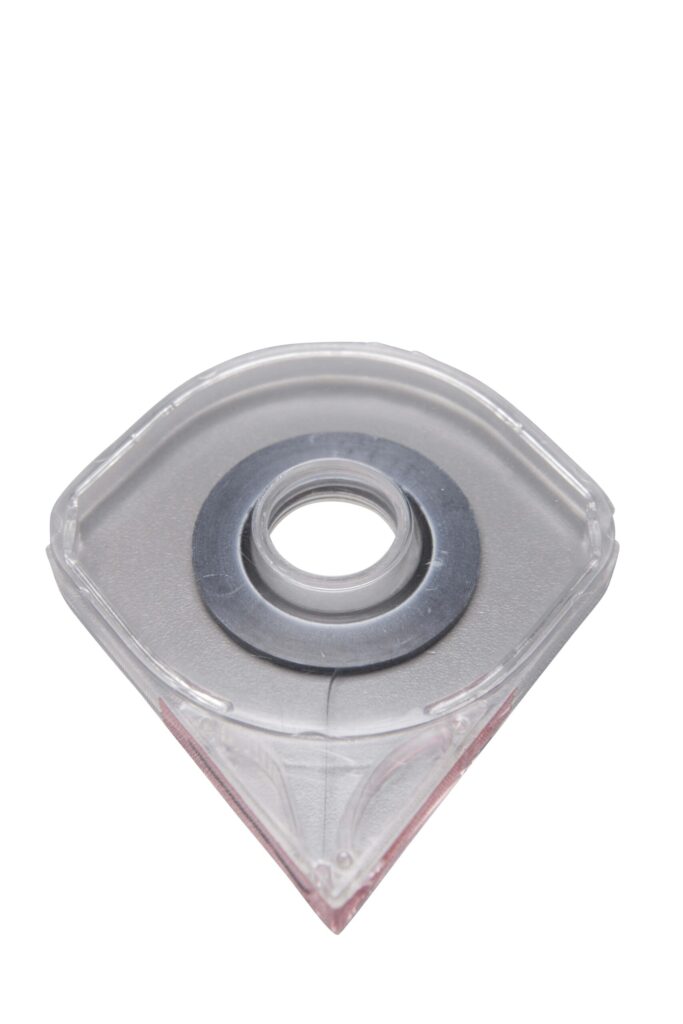 Selbstklebeband schwarz m. Abroller, 3mm