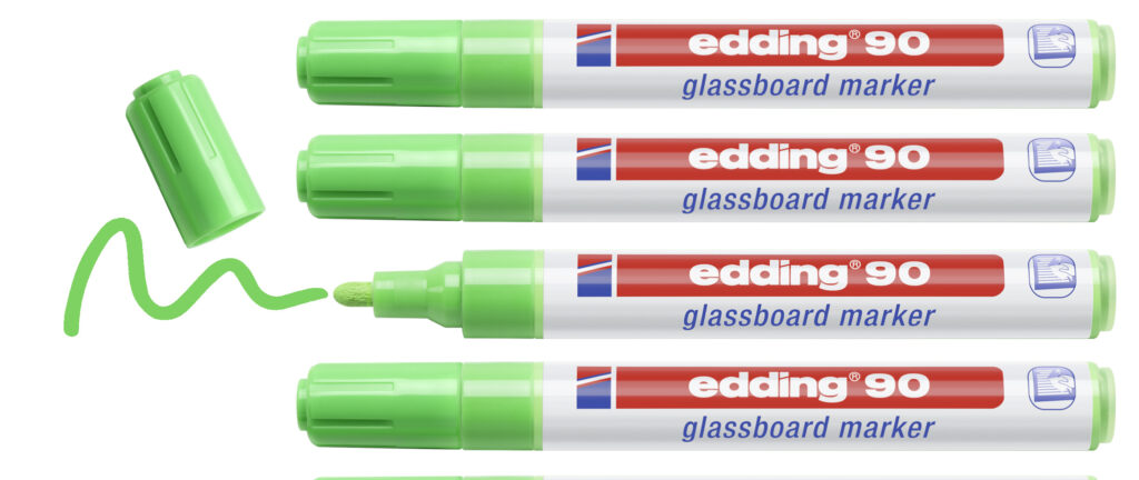 Whiteboard- Flipchart- und Glasboardmarker mit Rundspitze